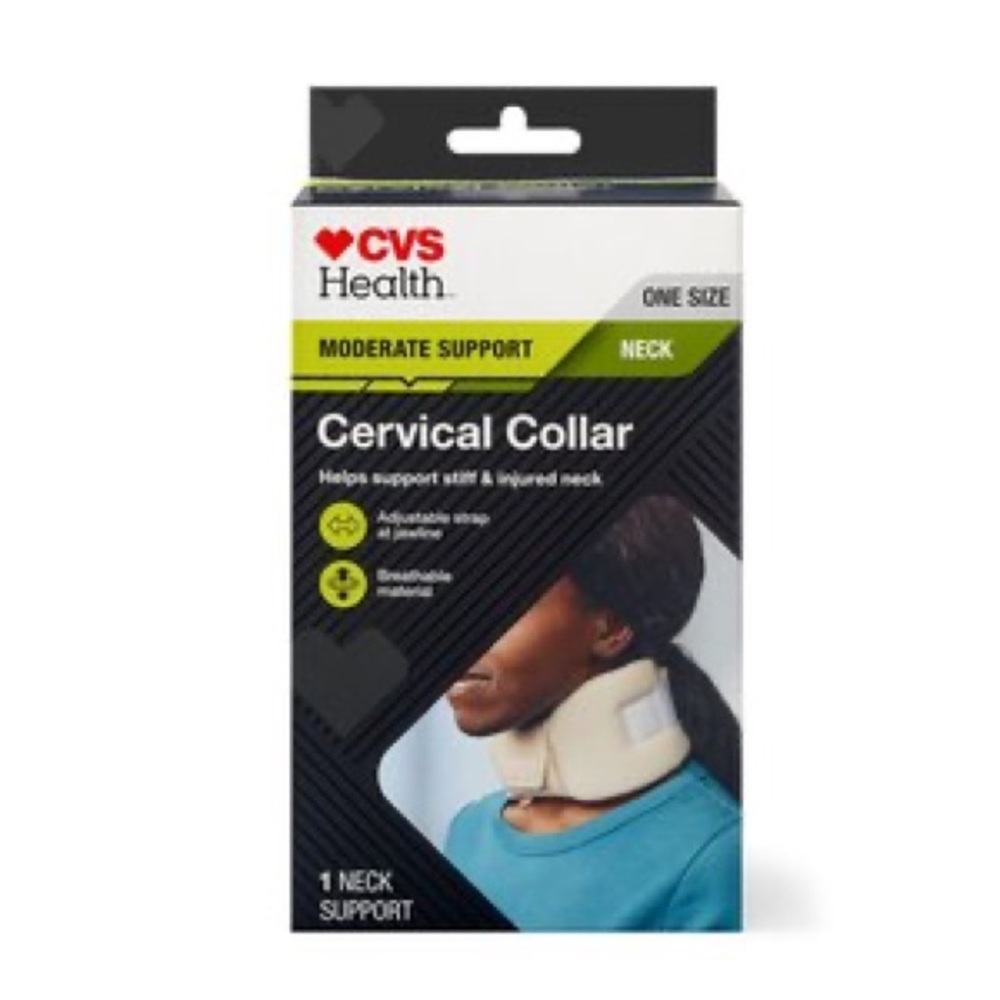 CVS Moderate Support Neck Cervical Collar